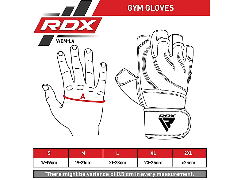 RDX Sports L4 Fitnesshandschoen