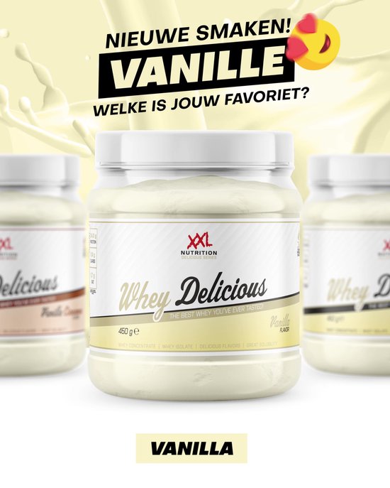 XXL Nutrition Whey Delicious Vanille 1000 g